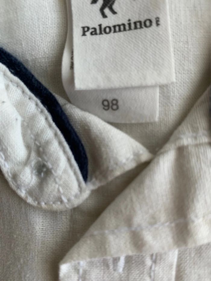 Chemise lin blanc Palomino t98 - photo numéro 5