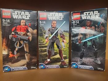 Lot 3 personnages Star Wars .