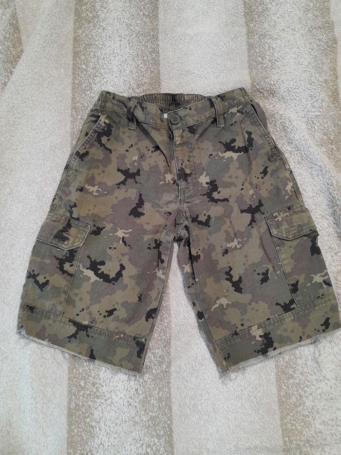 Short 12 ans motif camouflage