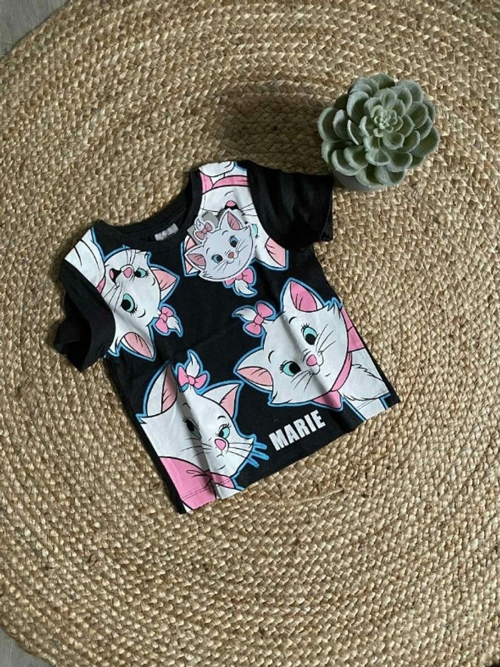 T-shirt mc marie disney primark 3/4 ans