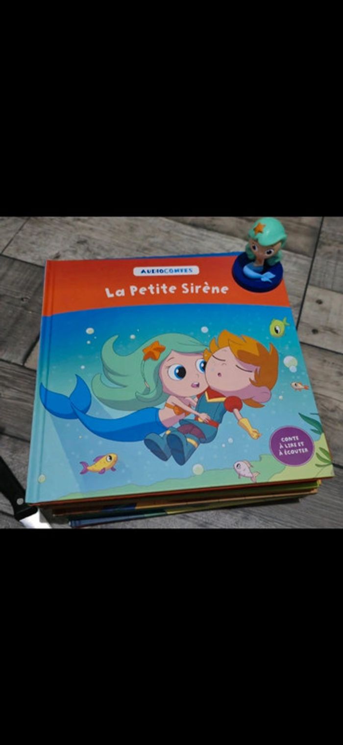 Hachette 15 Audioconte livre et figurine audio conte