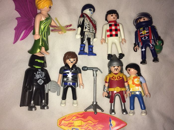 Lot de personnages #playmobil#proche du neuf