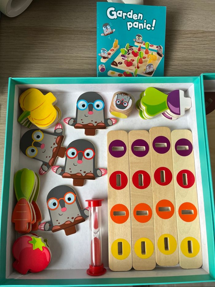 Janod Garden Panic jeu en bois dès 2ans - photo numéro 2
