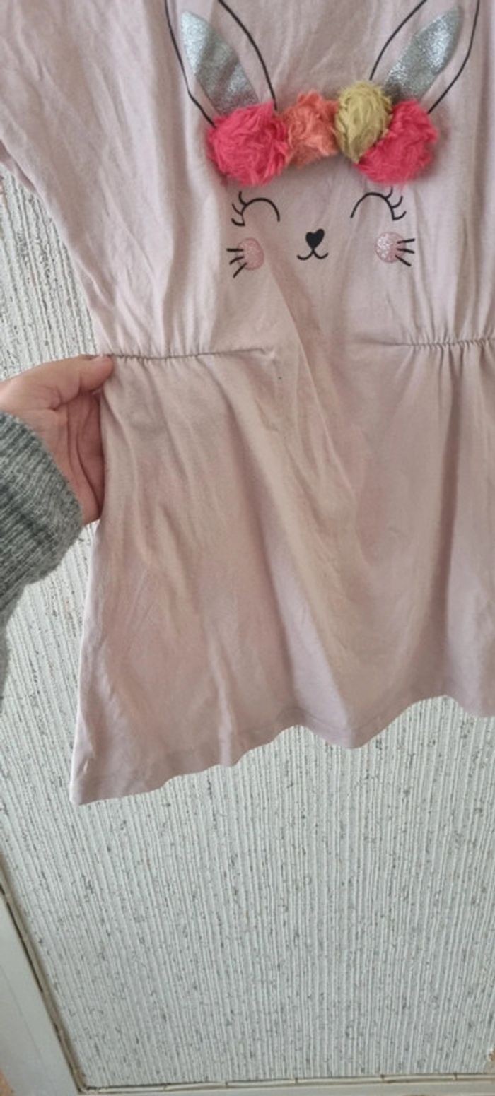 Robe lapin pompon robe taille 5 ans kiabi - photo numéro 6