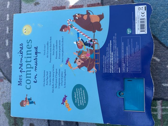 Livre mes premières comptines en musique - photo numéro 2