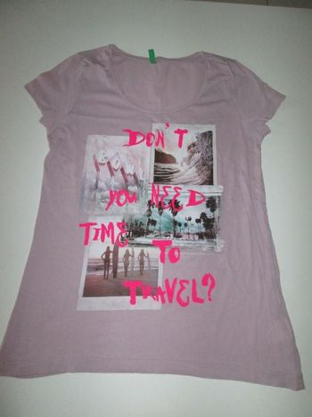 T-shirt Benetton en très bon état - Taille M