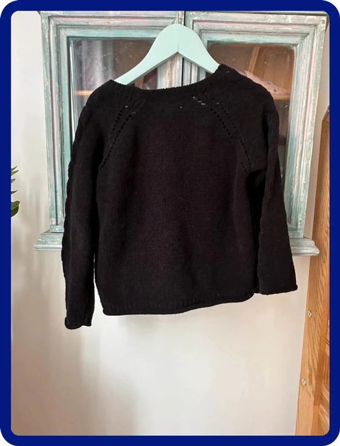 Cardigan en maille taille 4 ans - photo numéro 2