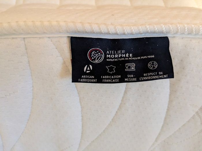 Lit cabane 70x160 avec matelas neuf sous plastique marque française. - photo numéro 4