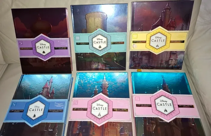 Lot de carnets livres cahiers castle collection disney princesse - photo numéro 8