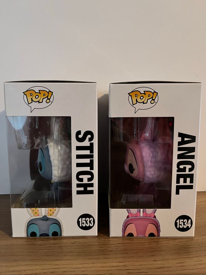 Lot figurines Funko Pop Stitch édition Pâques - photo numéro 4