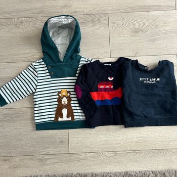 Lot de pull garçon #18mois