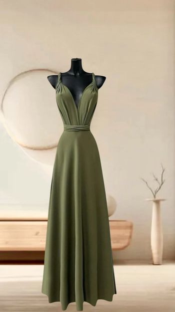 Robe kaki pluri positions fabriquée en France