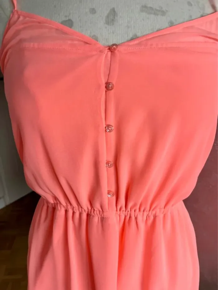 Robe courte corail - photo numéro 4
