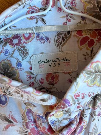 Chemise Tintoria Mattei taille 40 ou 15 3/4