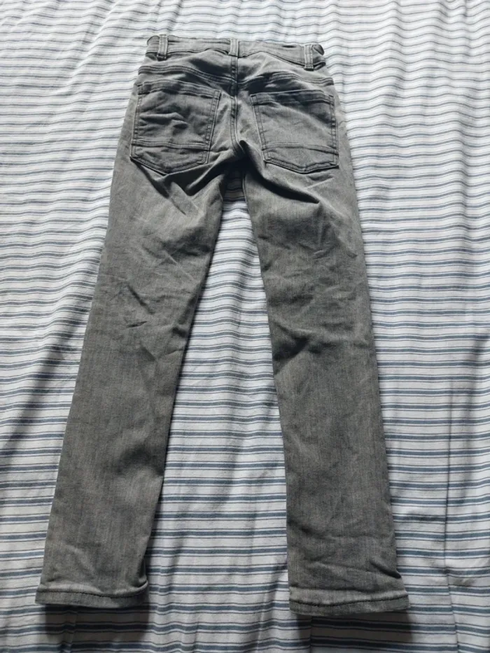 Jean skinny gris 9 ans - photo numéro 3