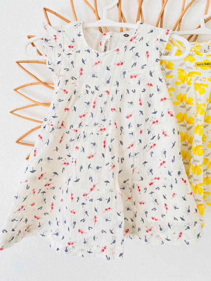 Lot robes 6 mois parfait état - photo numéro 2