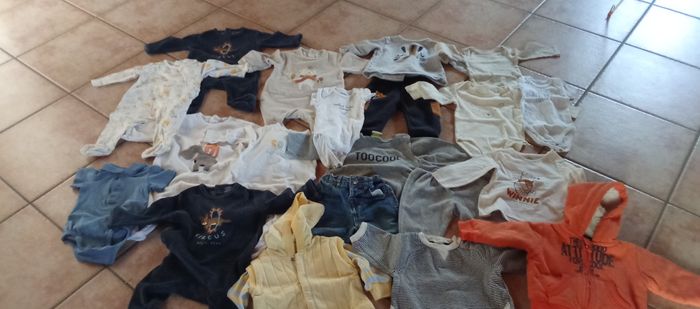 Lot 20 articles garçon 6 mois   68 cm