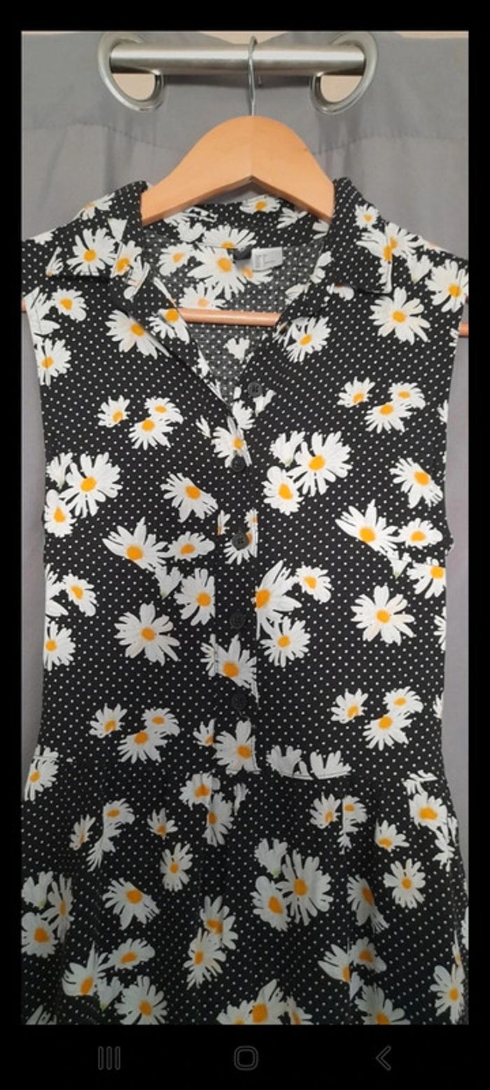 Robe fleuri ouverte au dos H&M - photo numéro 3