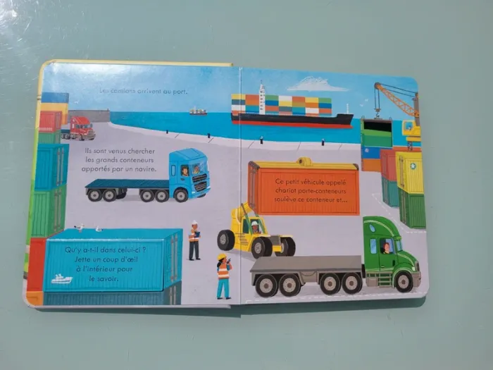 Livre Usborne, collection Coucou! 🚚 Le Camion 🚛 - photo numéro 4