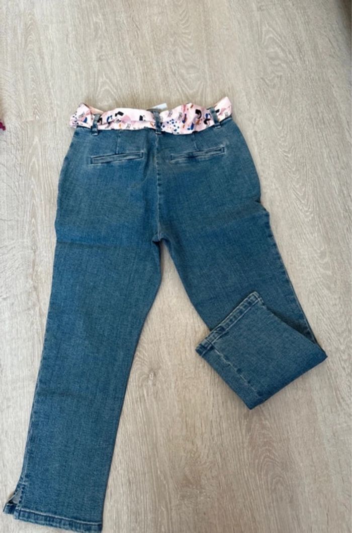 Pantacourt jean femme taille 38 camaïeu - photo numéro 3