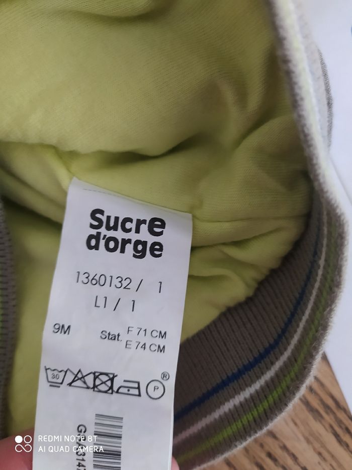 Veste sucre d'orge 9mois - photo numéro 4