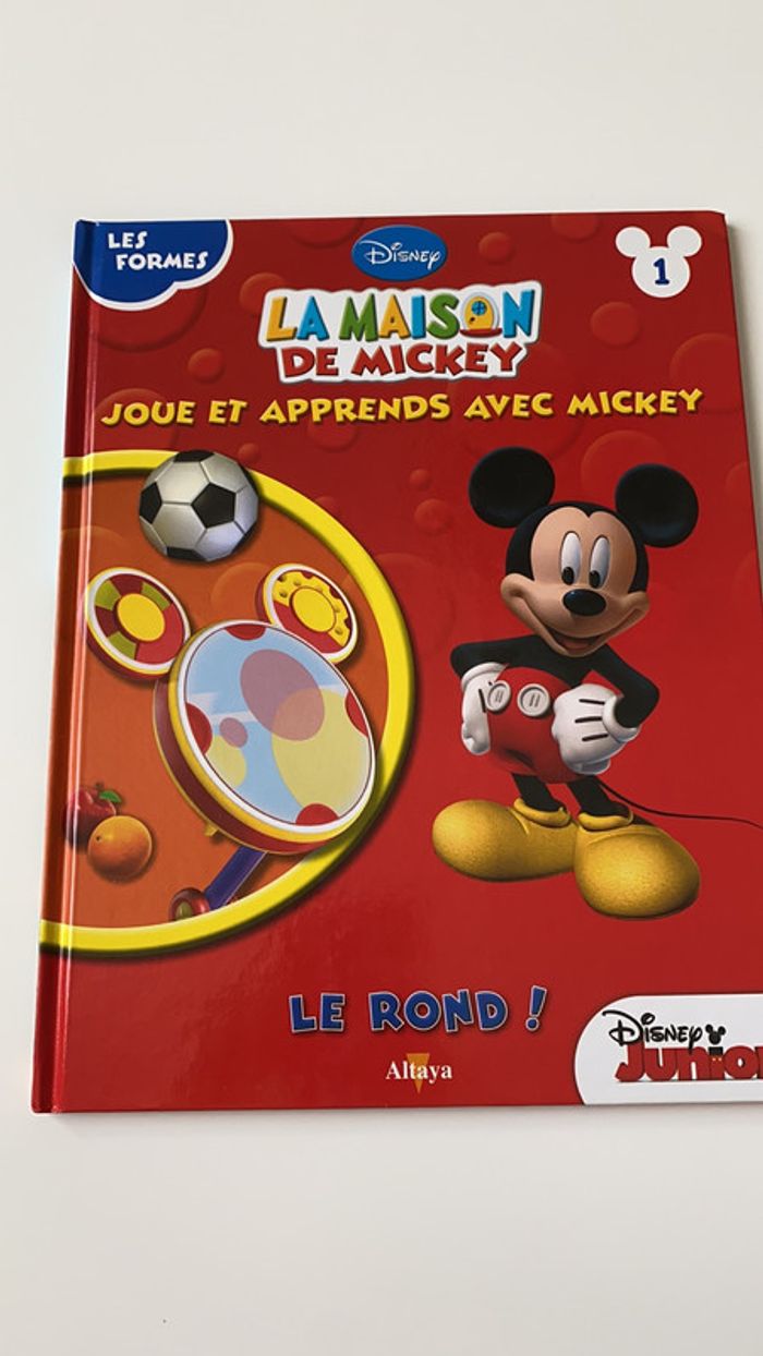 Livre La maison de Mickey Disney
