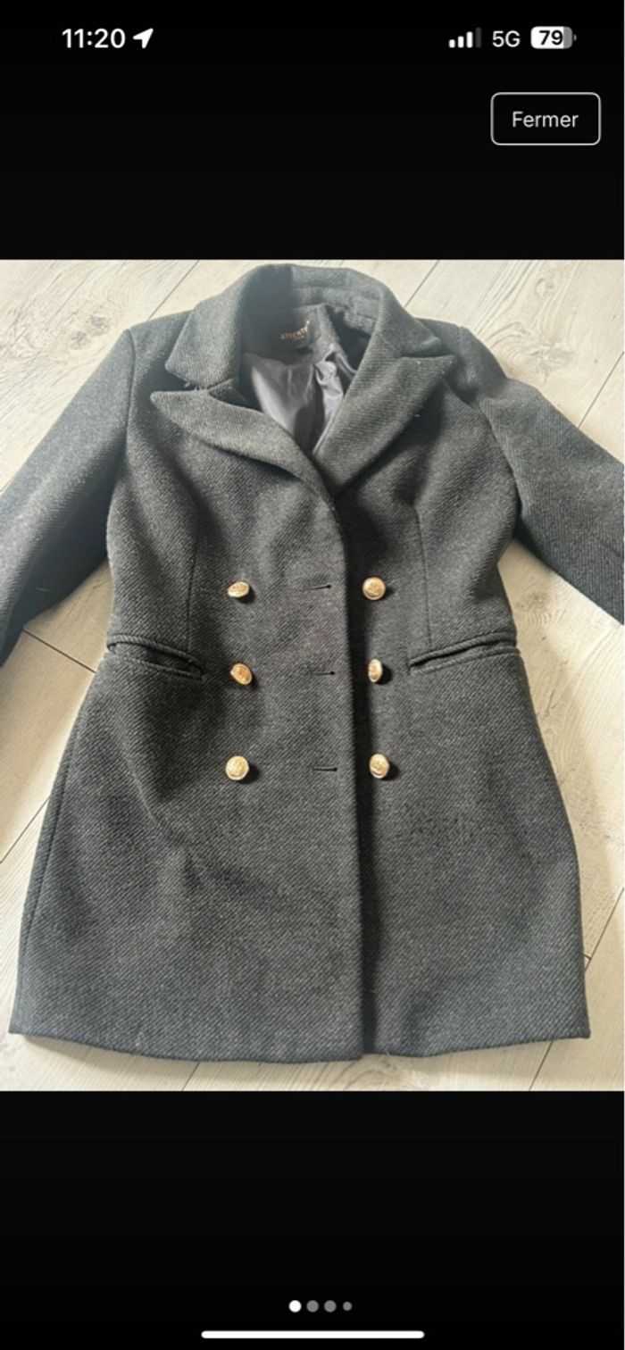 Manteau gris Attentif t36