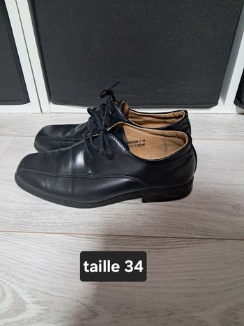Chaussure cérémonie taille 34 goor