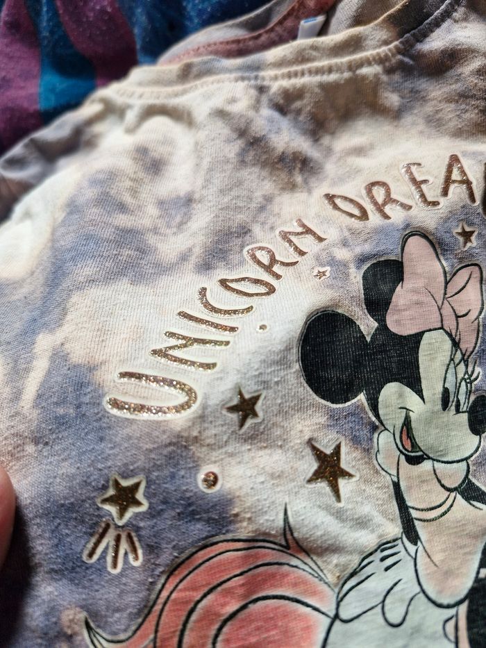 Très beau tshirt Tie&Dye Minnie Licorne - photo numéro 3