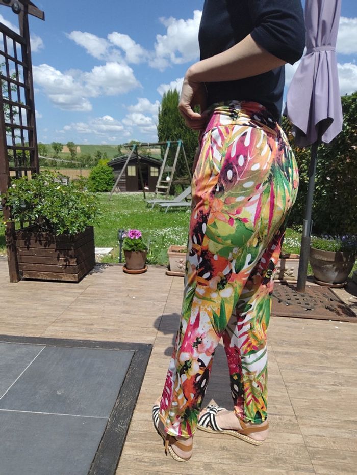 Pantalon coloré L/XL - Renatto bene Paris - photo numéro 2