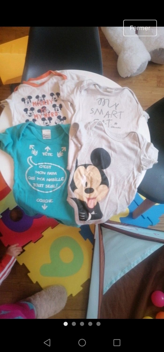 Lot 4 body 9 mois