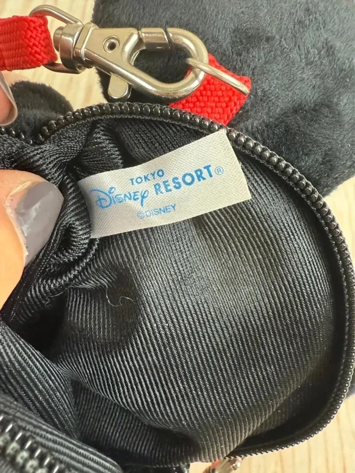 Sacoche Lanière exclusive porte pass annuel (ou magic pass) Disneyland Tokyo tête de Mickey - photo numéro 9