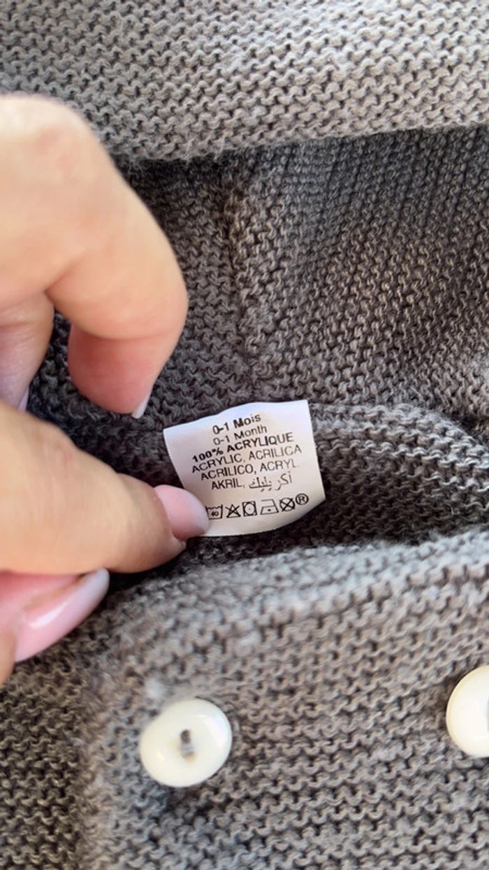 Veste en laine bébé - photo numéro 2