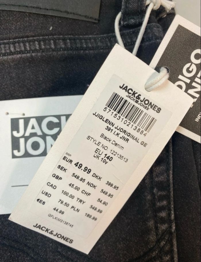 Jeans garçon - neuf - jack&jones - Taille 10 ans - photo numéro 3