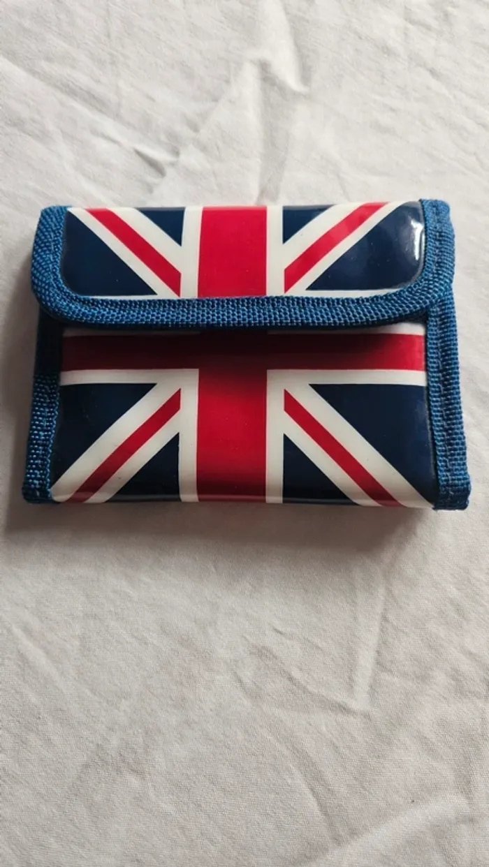 Petit portefeuille drapeau britannique Union Jack - 9× 12.5cm
