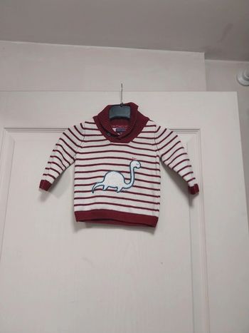 Pull bébé garçon 6 mois Sergent major