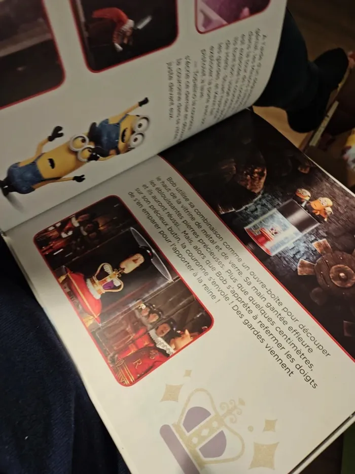 Livre Les minions vive le roi bob l album du film - photo numéro 3