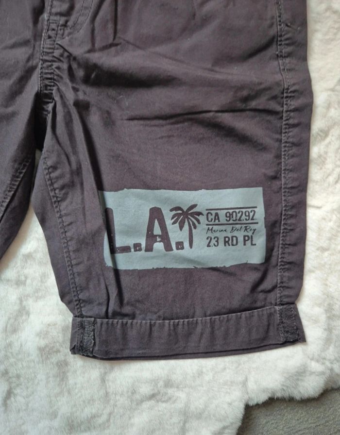 Short garçon 6 ans gris In Extenso - photo numéro 3