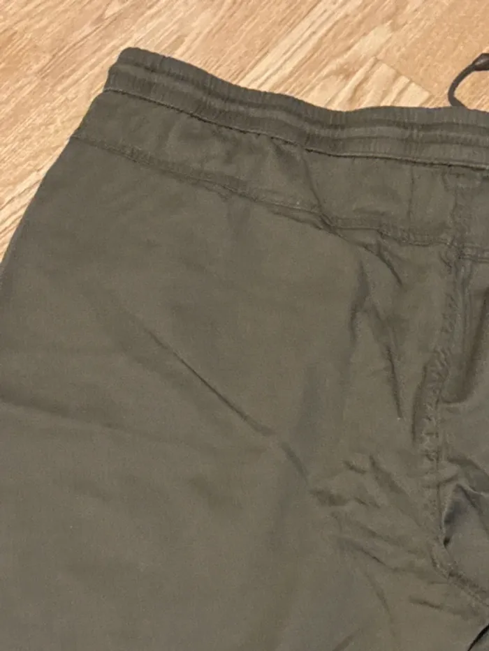 Pantalon taille 58 kaki très souple cordon à la taille - photo numéro 14