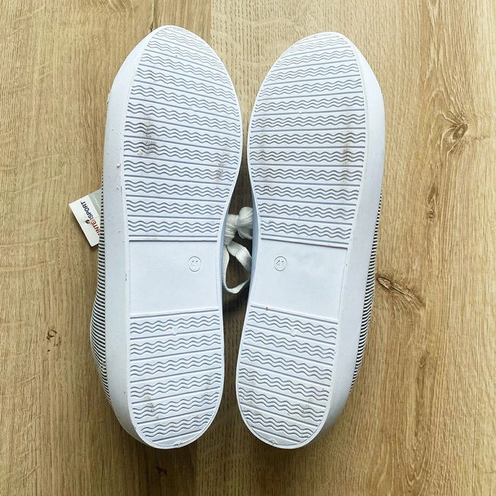 Le Temps des Cerises LTC Nesti Strip Shiny Sneakers Chaussures en toile Femme Exclusive (Taille 41) - photo numéro 10