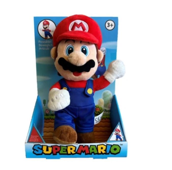 SUPER MARIO Peluche Articulée 25cm