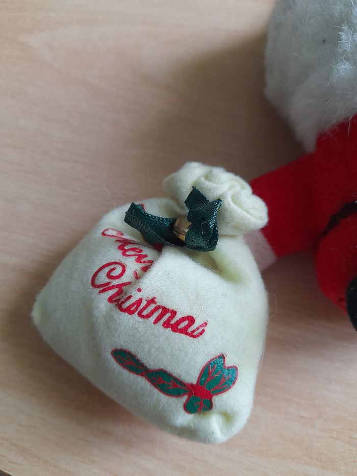 Peluche père Noël - photo numéro 3