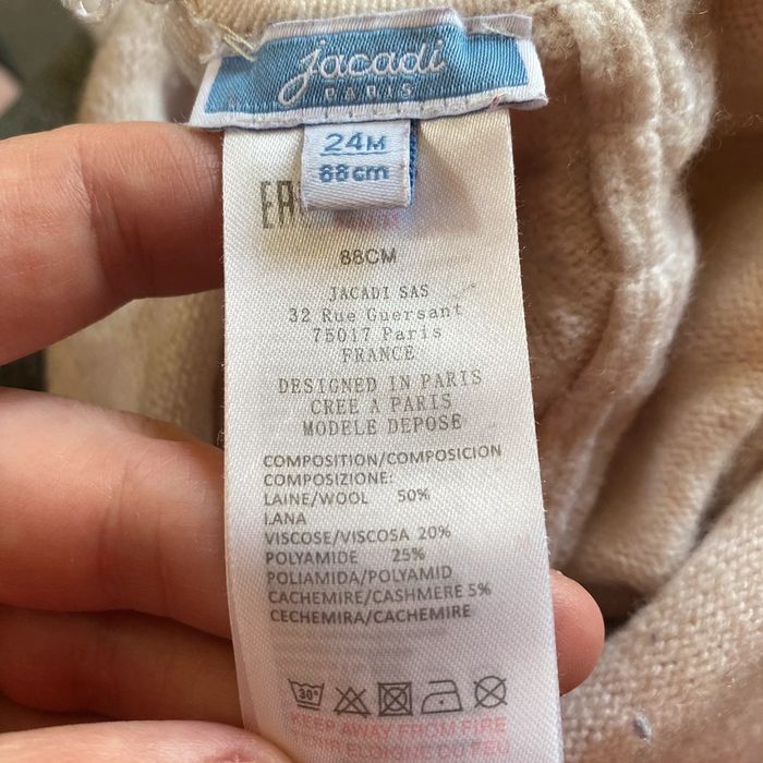 Robe en laine Jacadi 24 mois - photo numéro 4