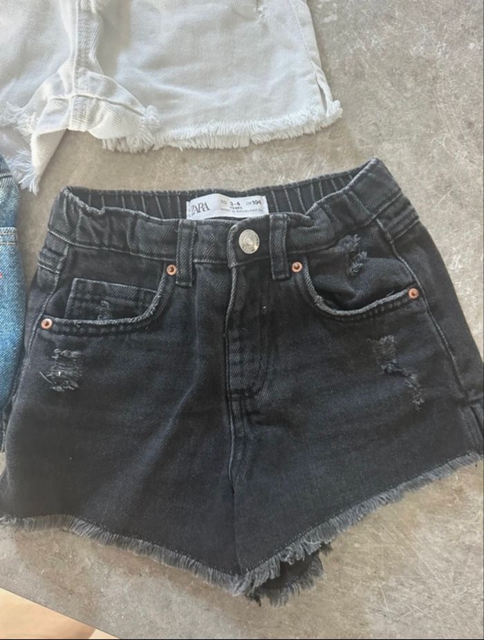 Lot shorts en jean - photo numéro 3
