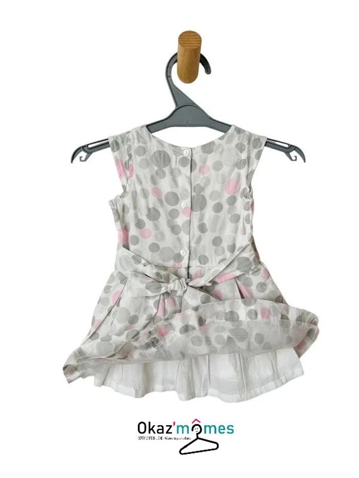 Jolie robe d’été à pois - Grain de blé 6 mois (68cm) - photo numéro 5