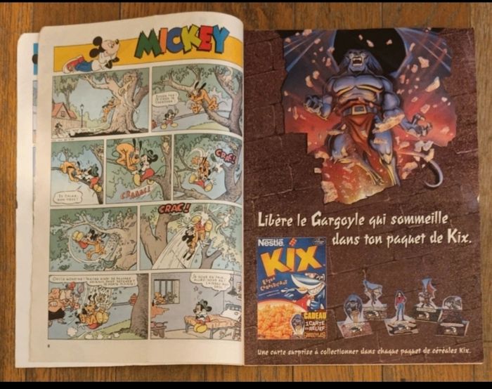 Ancien journal de mickey N°2320 avec fiches 1996 vintage - photo numéro 3