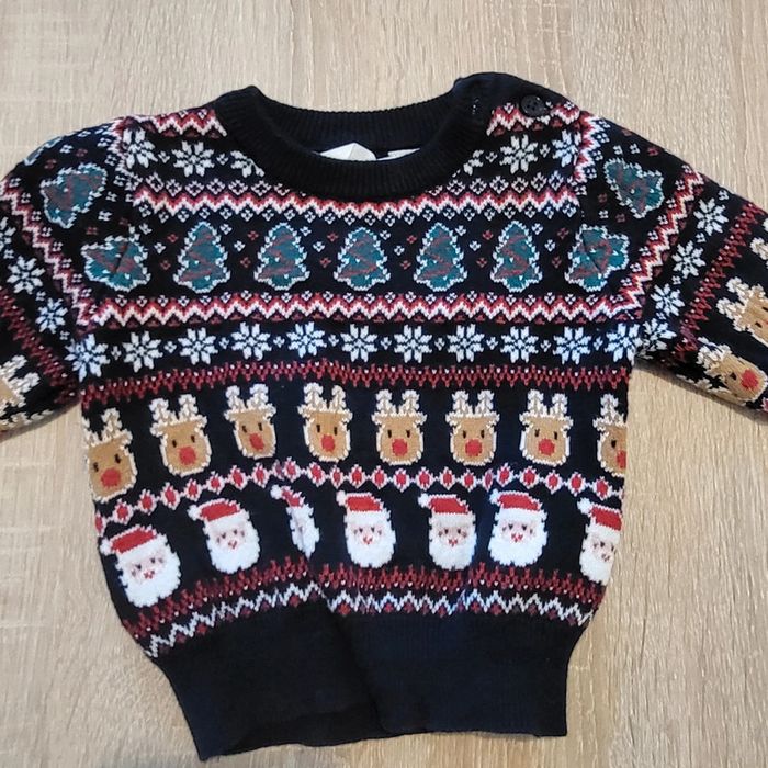 Pull epais 1 mois bébé - photo numéro 2