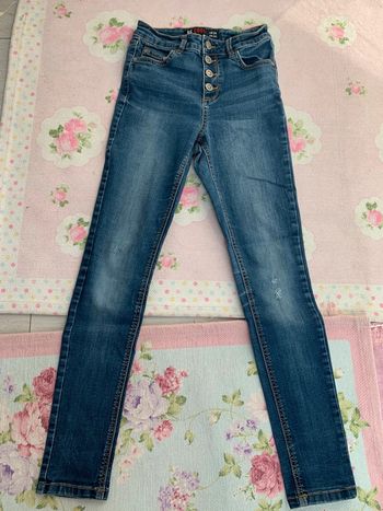 Jean skinny taille haute 34