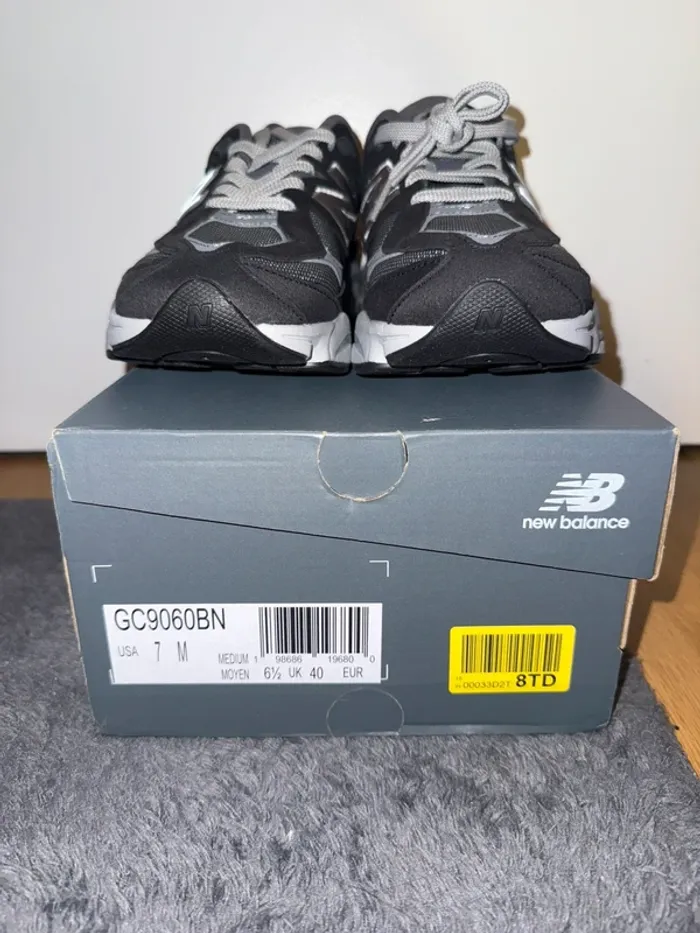 New balance GC 9060 Noir / Grise / Blanche Black - photo numéro 10