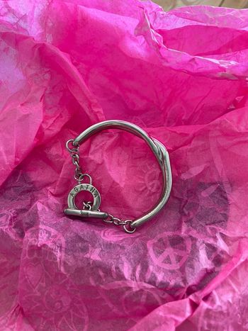 Bracelet métal argenté Agatha Paris